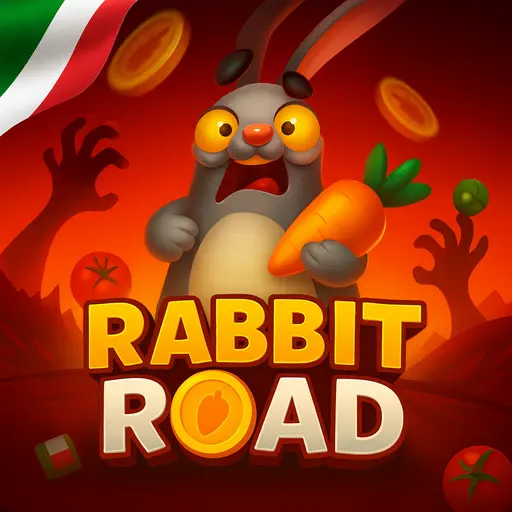 Logo italiano dell'app Rabbit Road